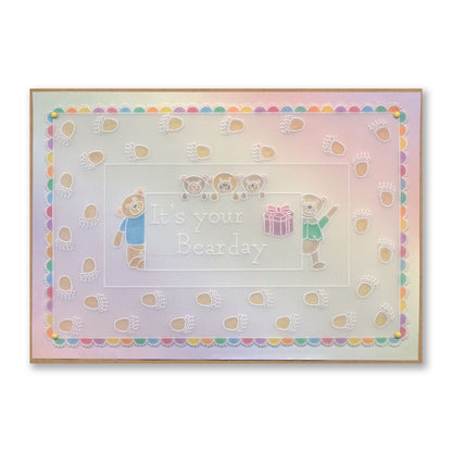 BIP the Bear Billboards A5 Groovi Plate