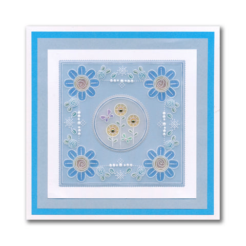 Tina's Layering Plate Mate for A6 Square Plates Complete Collection with Ideas & Inspiration