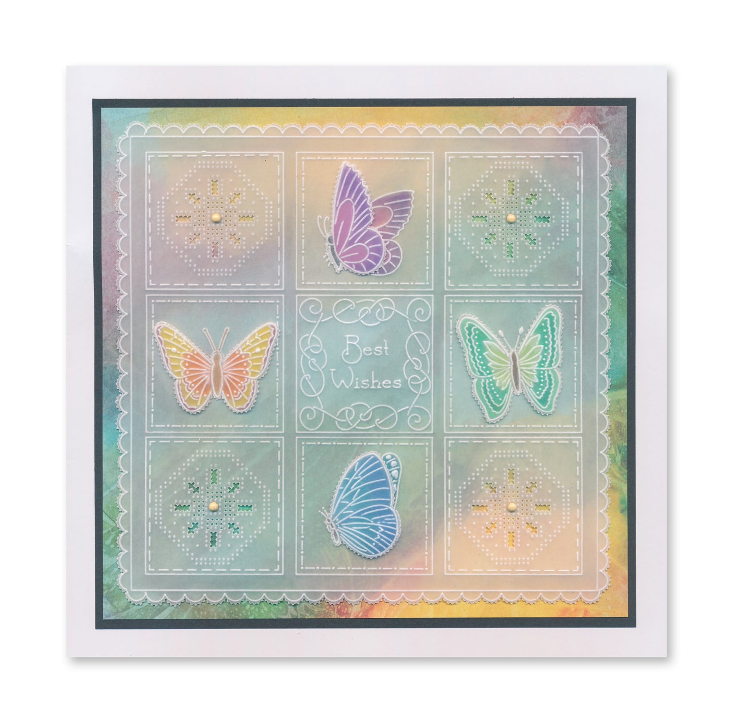 Jayne's Floral Sampler A4 Groovi Plate