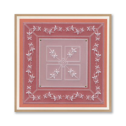 Floral Spray A6 & Spacer Groovi Plate Collection