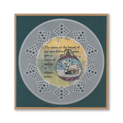 Twas the Night Printed Parchment