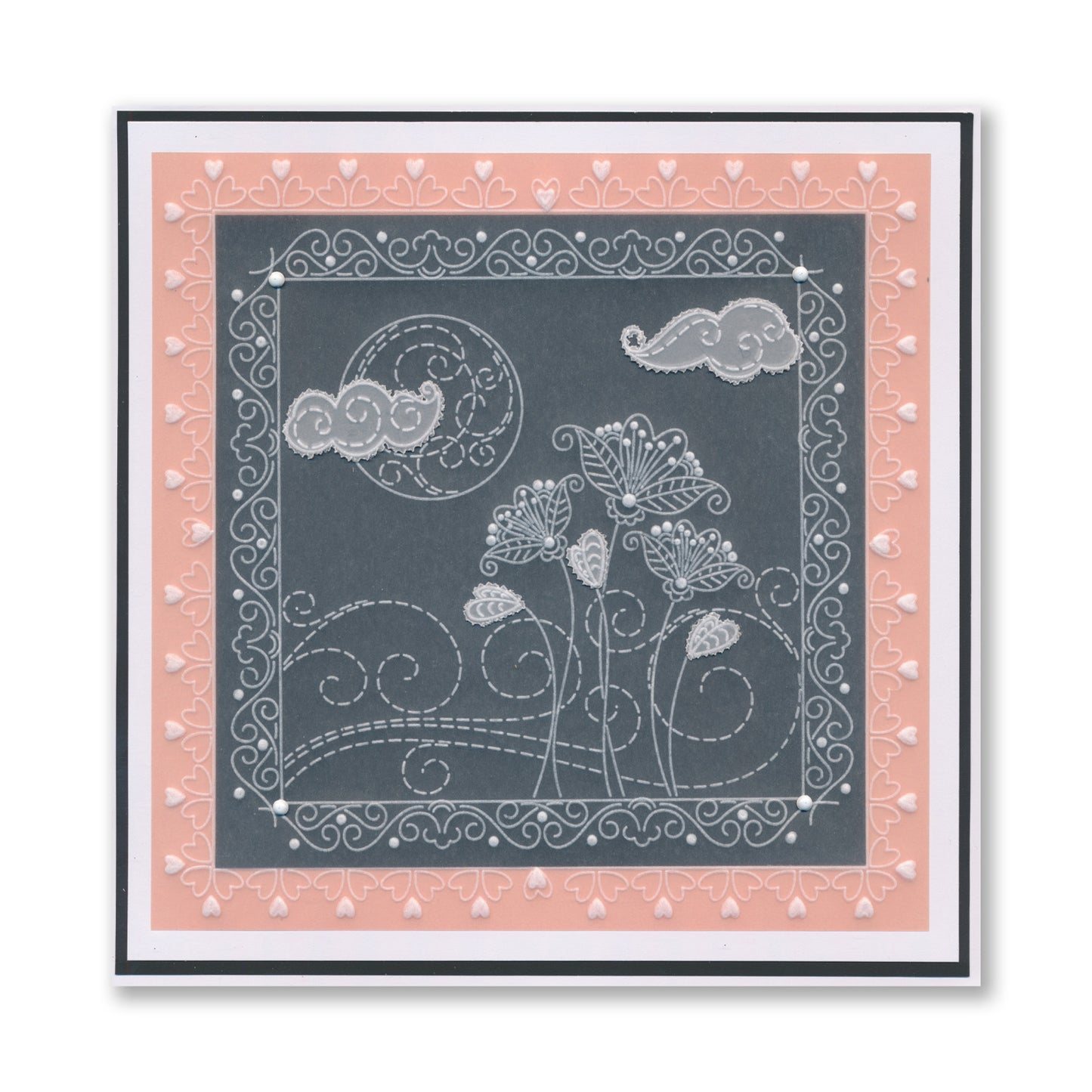 Doodle Landscapes A5 Square Groovi Plate Quartet
