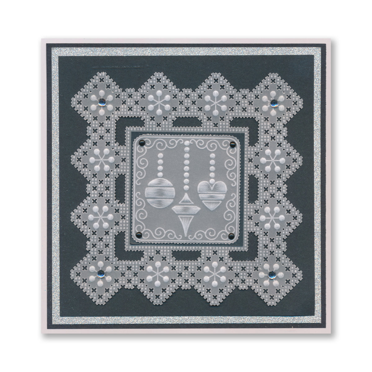 Tina's Christmas All in One A5 Square Groovi Plate Collection