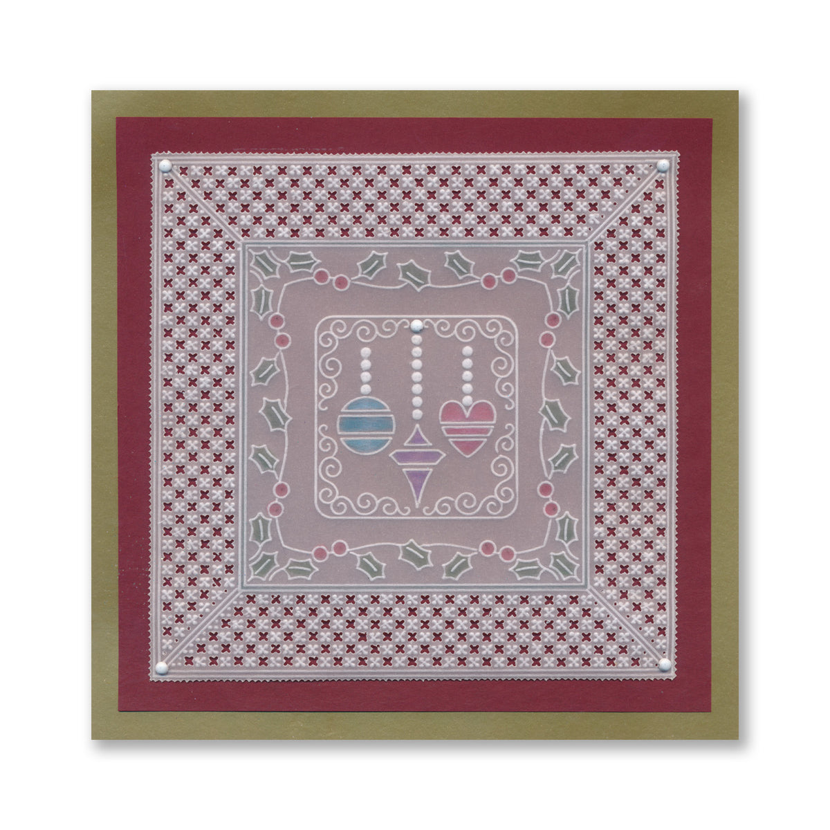Tina's Christmas All in One A5 Square Groovi Plate Collection