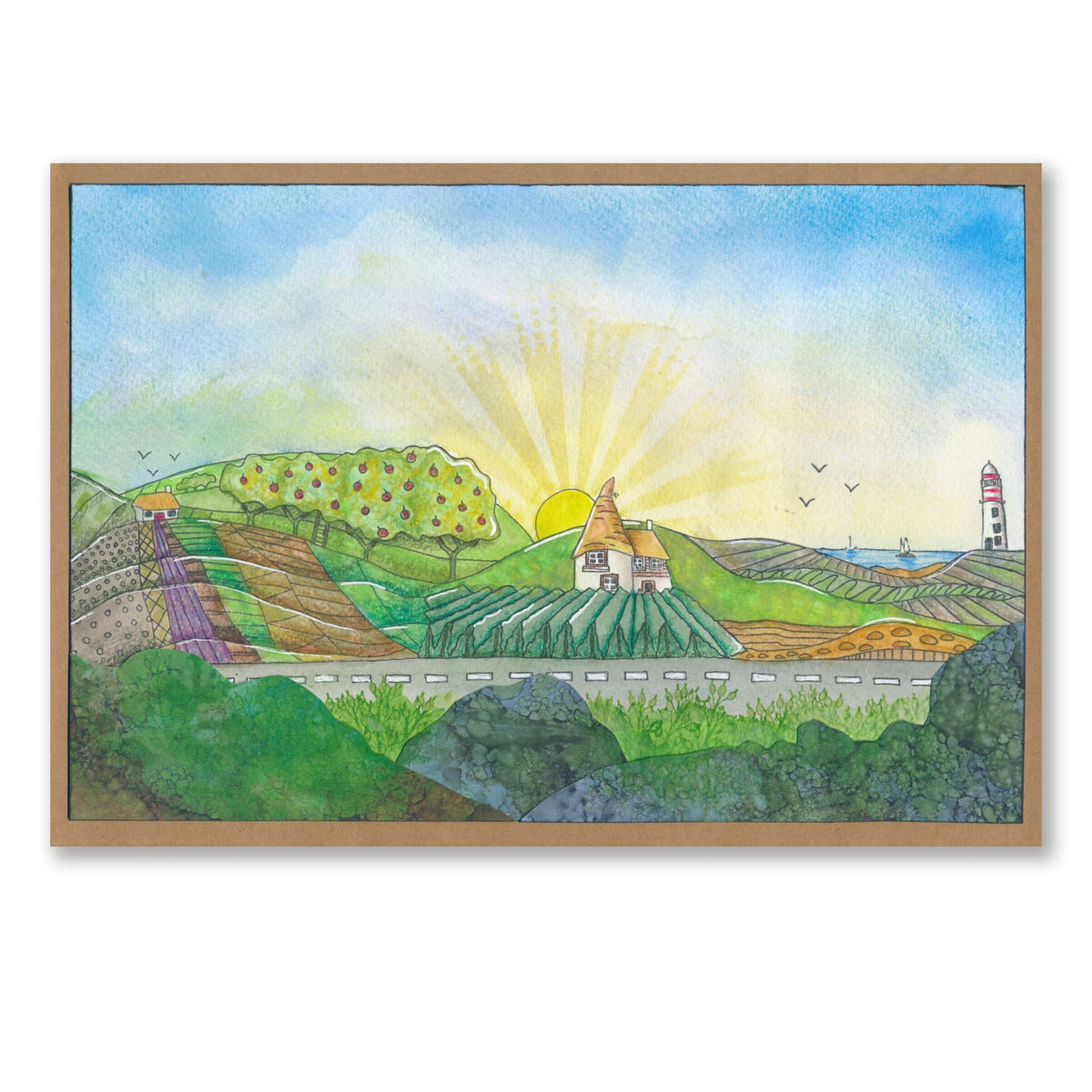 Barbara's SHAC Kent Garden of England A4 Slim Stamp Set