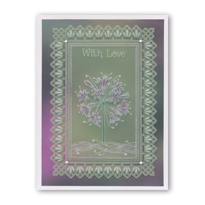 King's Lace Grids A5 Square Groovi Piercing Grids (Straight)