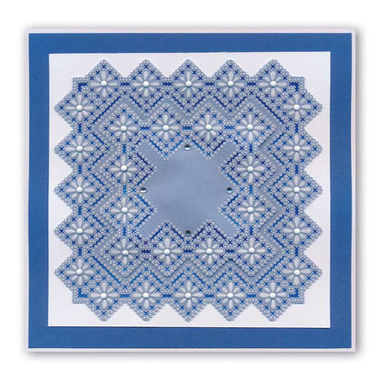 King's Lace Grids A5 Square Groovi Piercing Grids (Straight)