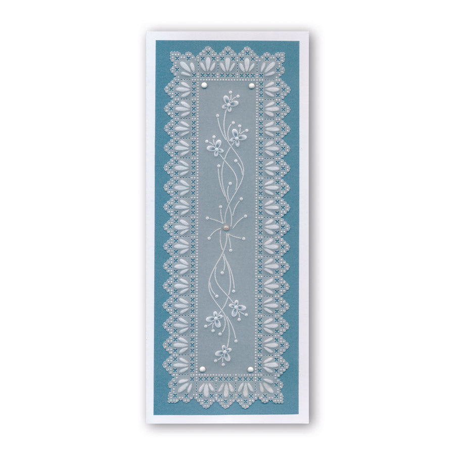 King's Lace Grids A5 Square Groovi Piercing Grids (Straight)