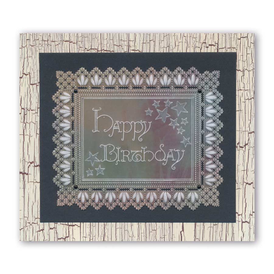 King's Lace Grids A5 Square Groovi Piercing Grids (Straight)