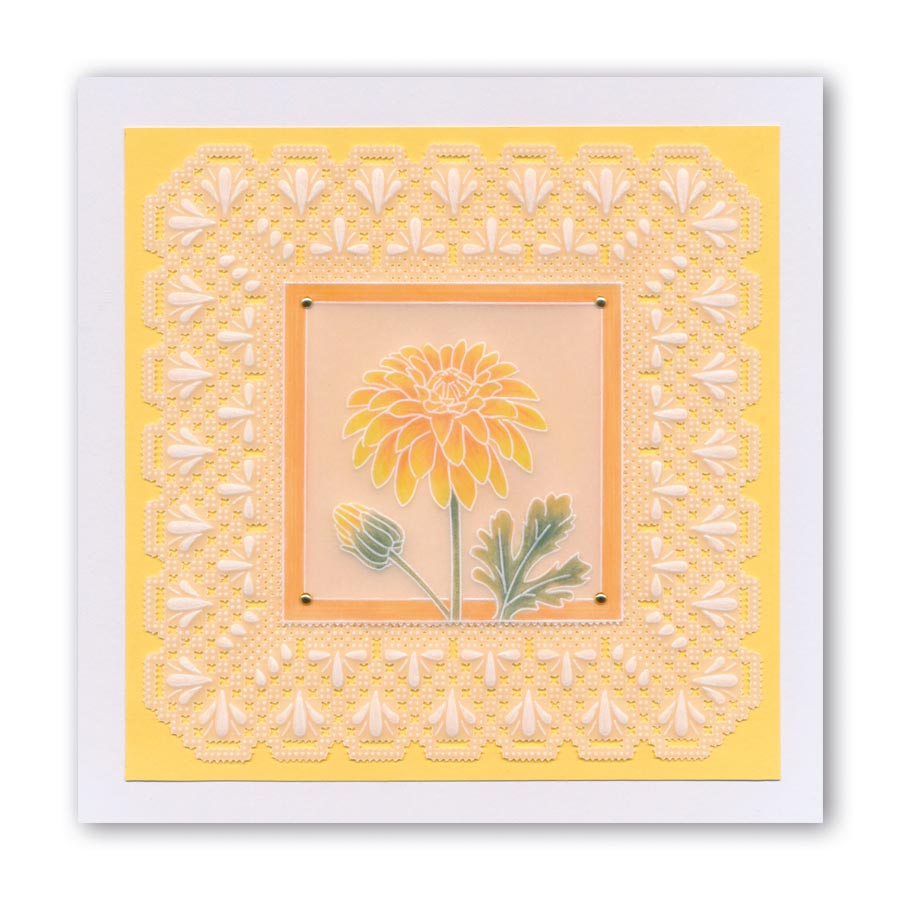 King's Lace Grids A5 Square Groovi Piercing Grids (Straight)