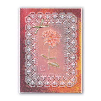 King's Lace Grids A5 Square Groovi Piercing Grids (Straight)