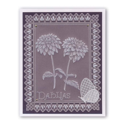 King's Lace Grids A5 Square Groovi Piercing Grids (Straight)