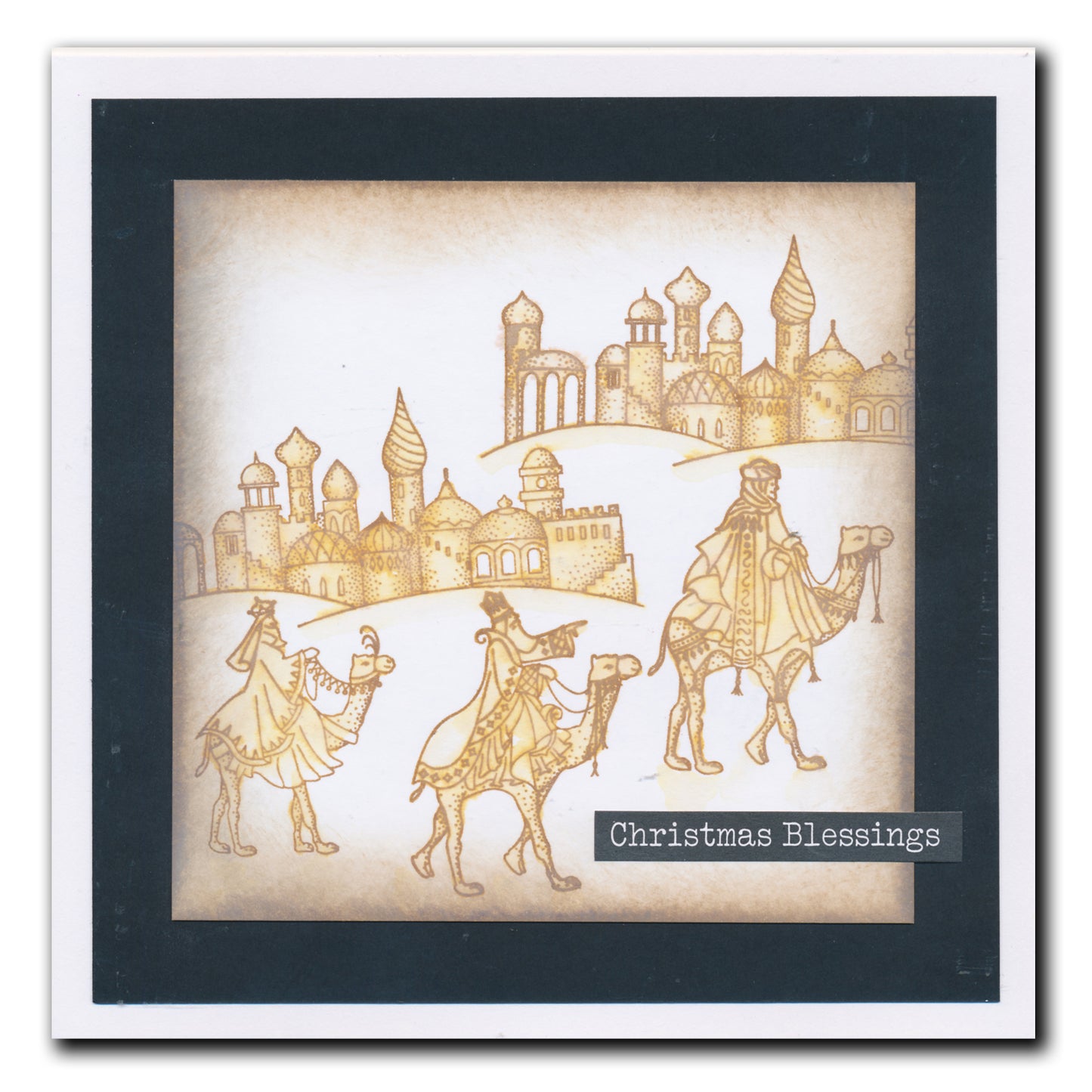 Linda's We Three Kings - Christmas Compendium A6 Stamp Set