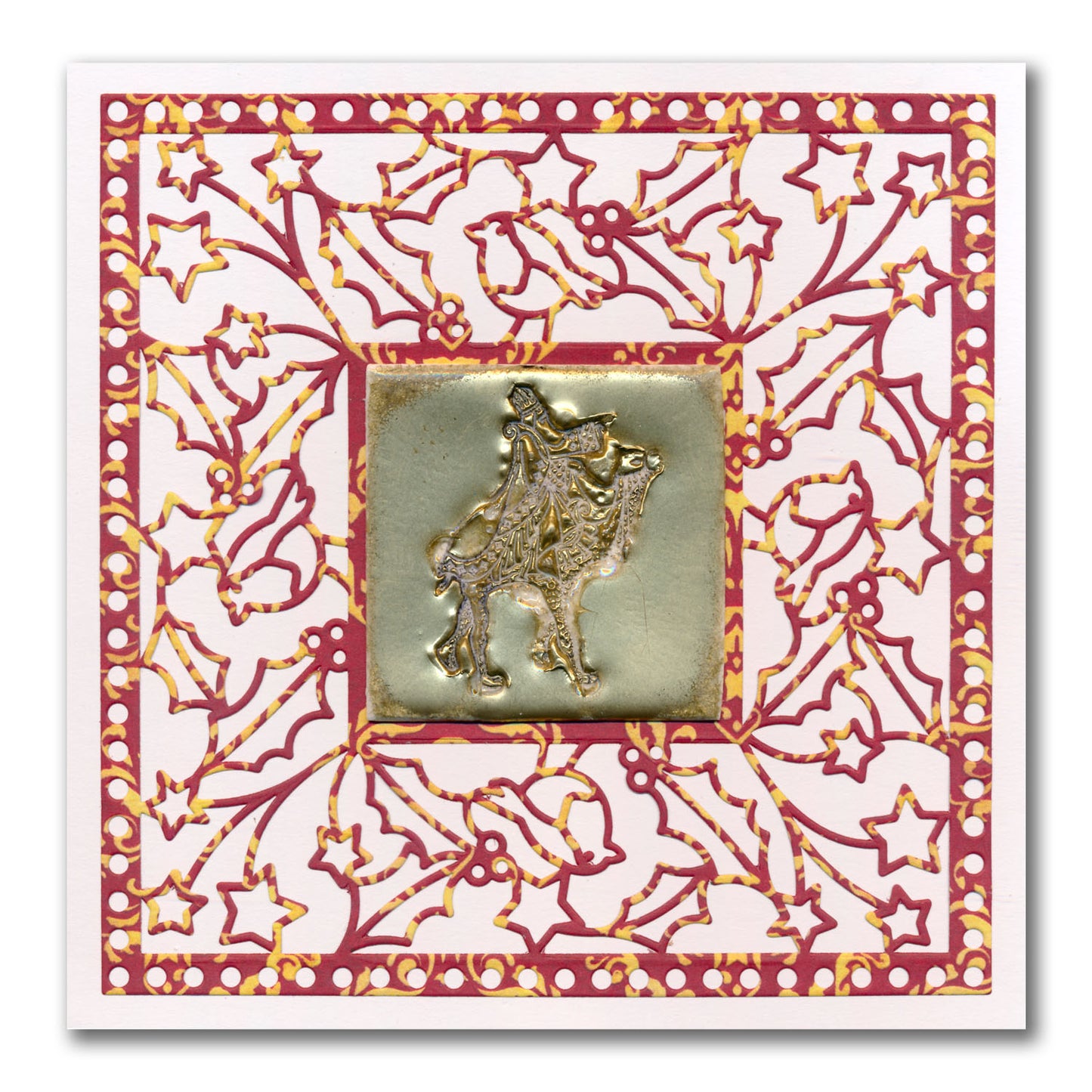 Linda's We Three Kings - Christmas Compendium A6 Stamp Set