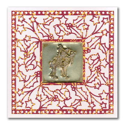 Linda's We Three Kings - Christmas Compendium A6 Stamp Set