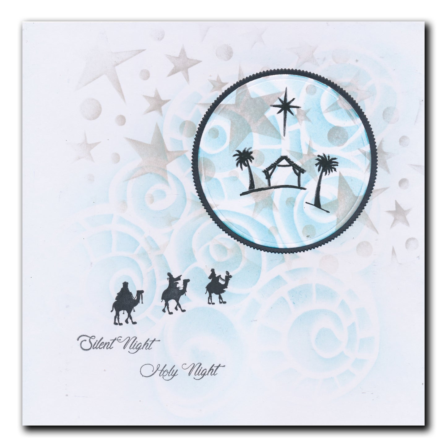 Linda's We Three Kings - Christmas Compendium A6 Stamp Set