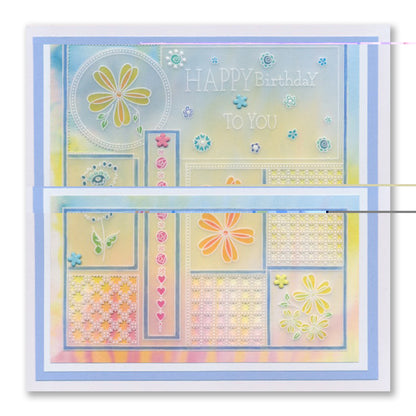 Tina's Springtime Flowers Better Soon Groovi Spacer Plate