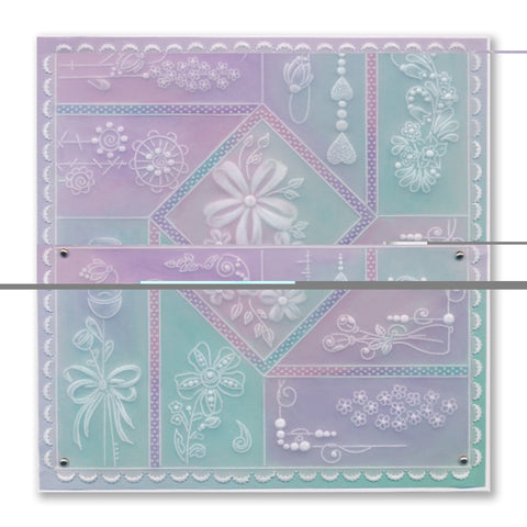Tina's Better Soon Flowers Groovi Spacer Plate