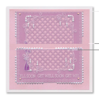 Tina's Springtime Flowers Better Soon Groovi Spacer Plate