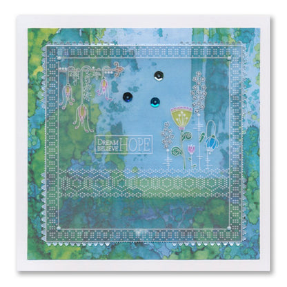 Tina's Springtime Flowers Love to You Groovi Spacer Plate