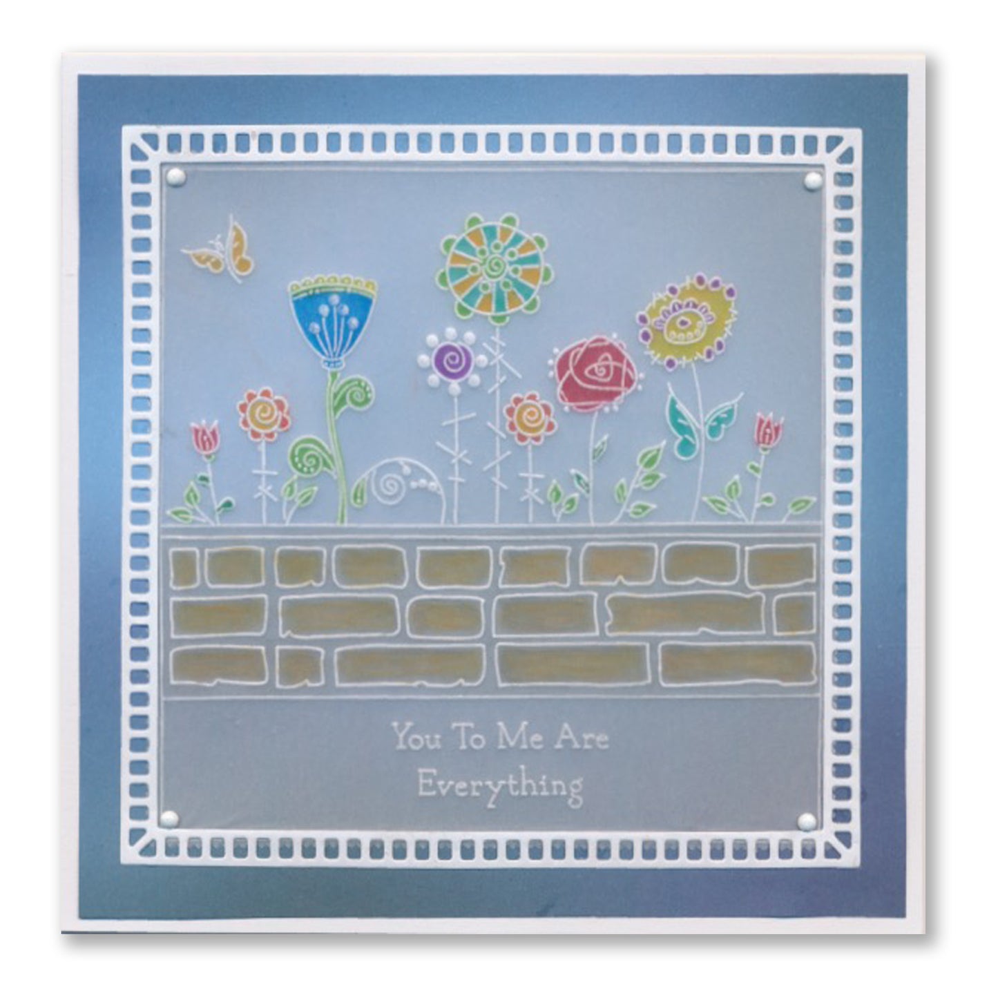 Tina's Springtime Flowers Someone Special Groovi Spacer Plate