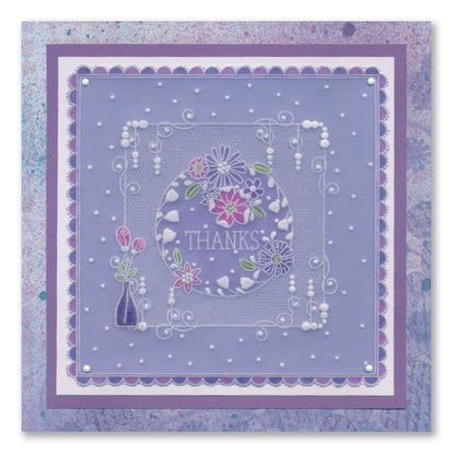 Tina's Springtime Flowers SET 1 : A6 + Spacers Groovi Plate Collection