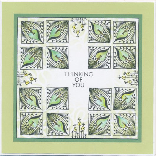 Kiss by Clarity - Doodle Tiles & Framers A5 & A6 Stamp Duo