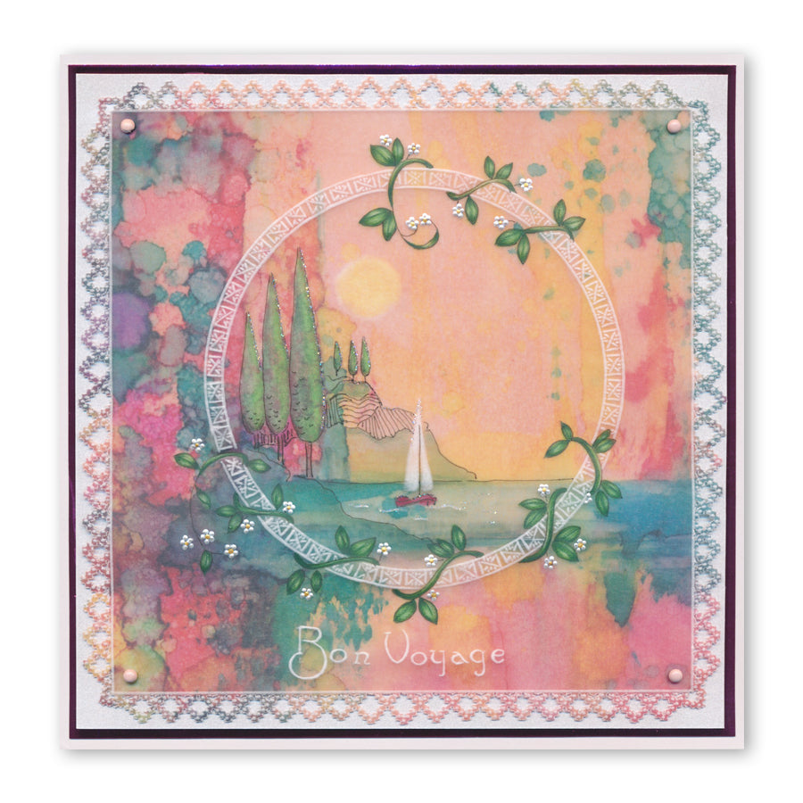 Barbara's SHAC Kite Doodle A5 Groovi Plate