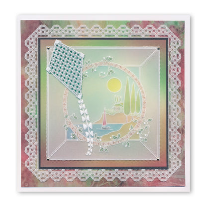 Barbara's SHAC Kite Doodle A5 Groovi Plate