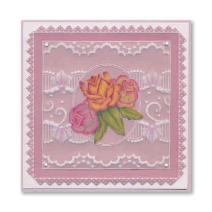 French Lace Midi Groovi Plate Quartet