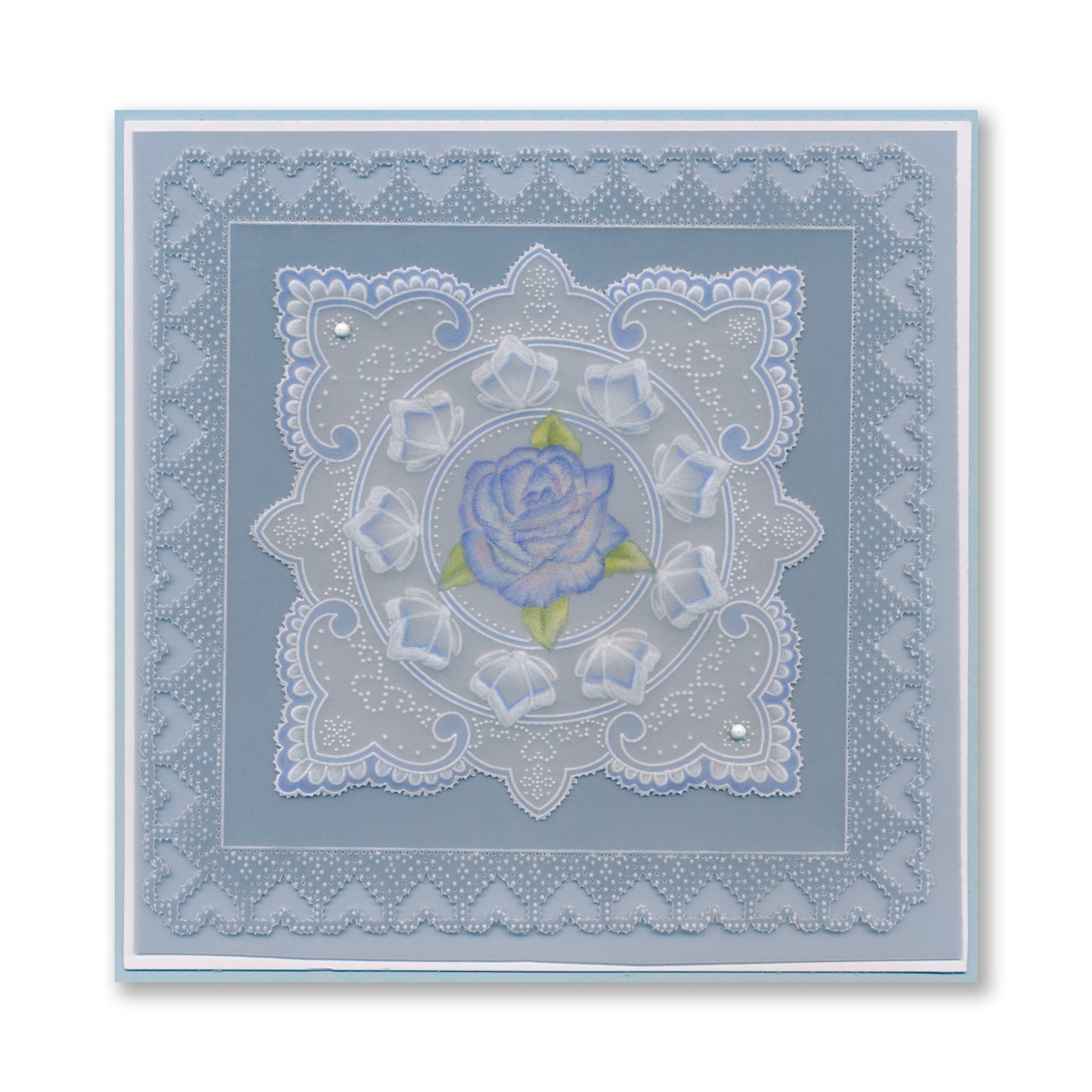 French Lace Midi Groovi Plate Quartet