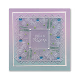 Square Floral Framers A4 Groovi Plate