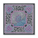 Linda's Richelieu Lace A5 Square Groovi Plate Collection