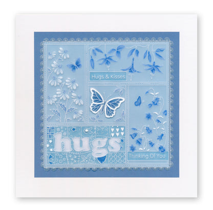 Linda's Patchwork A6 Square Groovi Plate