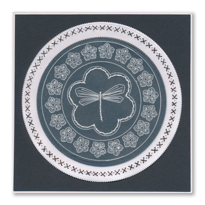 Tina's Everyday Embroidery A5 Square Groovi Plate Quartet