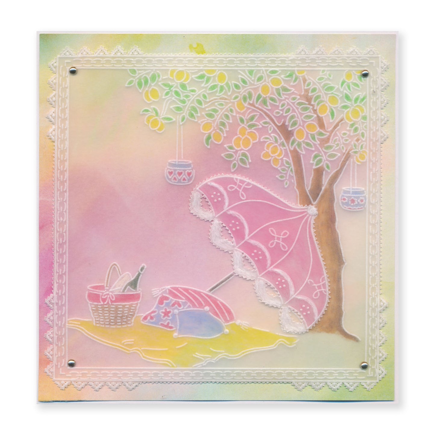 Linda's In the Garden - Set 1 A5 Groovi Plate Trio