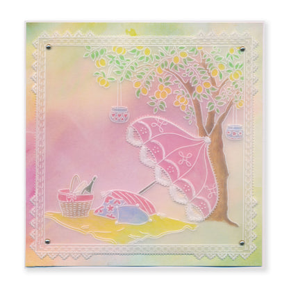 Linda's In the Garden - Set 1 A5 Groovi Plate Trio