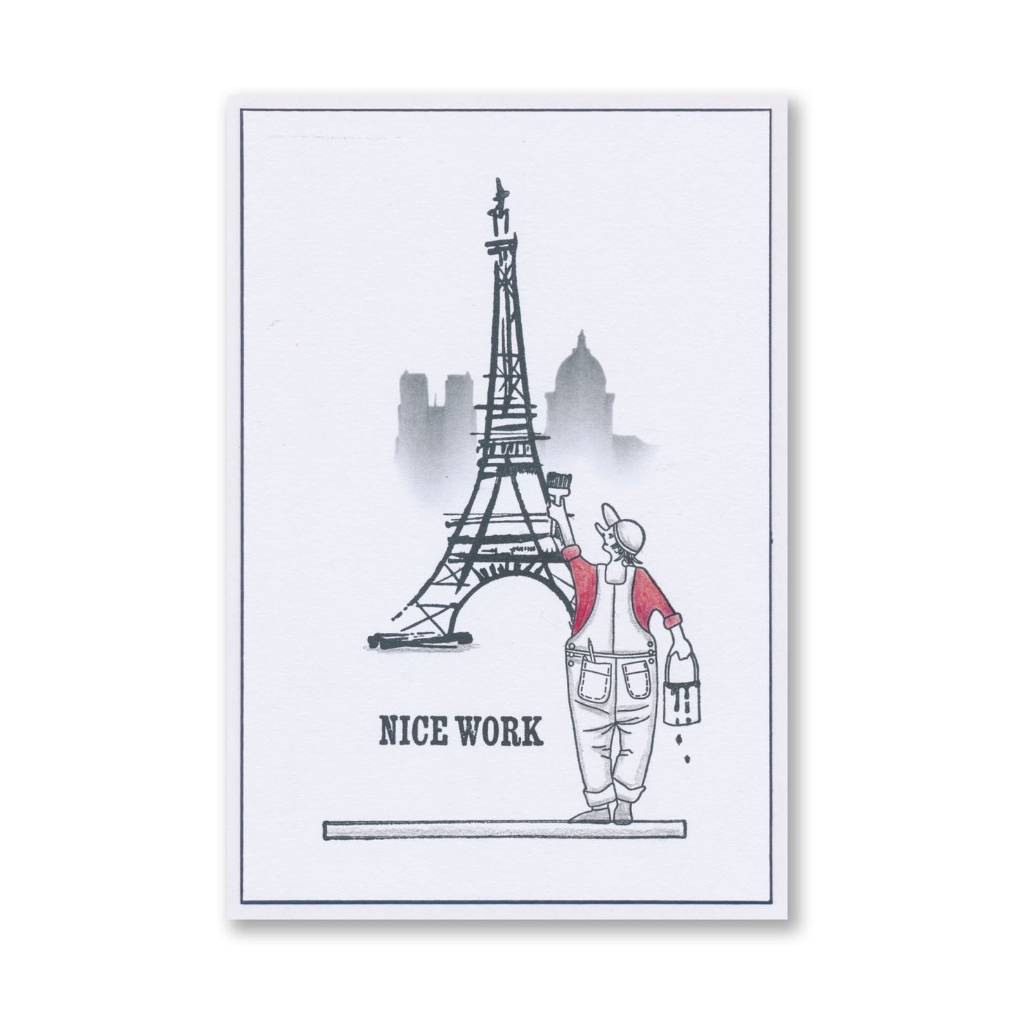 Barbara's Mr. Painter A5 Stamp & Mask Set