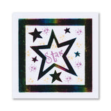 Nested Funky Star Felt Die Set