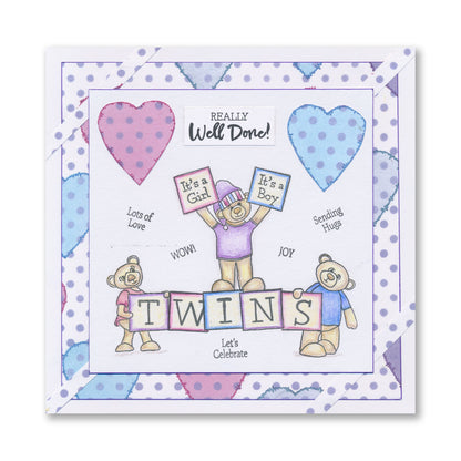 BIP the Bear Letterboxes A5 Stamp & Mask Set