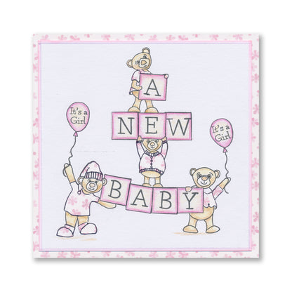 BIP the Bear Letterboxes A5 Stamp & Mask Set