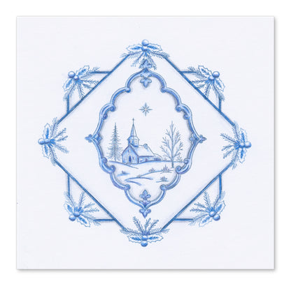 Spring & Winter Elements A5 Stamp Set Duo With 12x Composition Swatches, Snap Ring & 4" x 4" Mega Mount