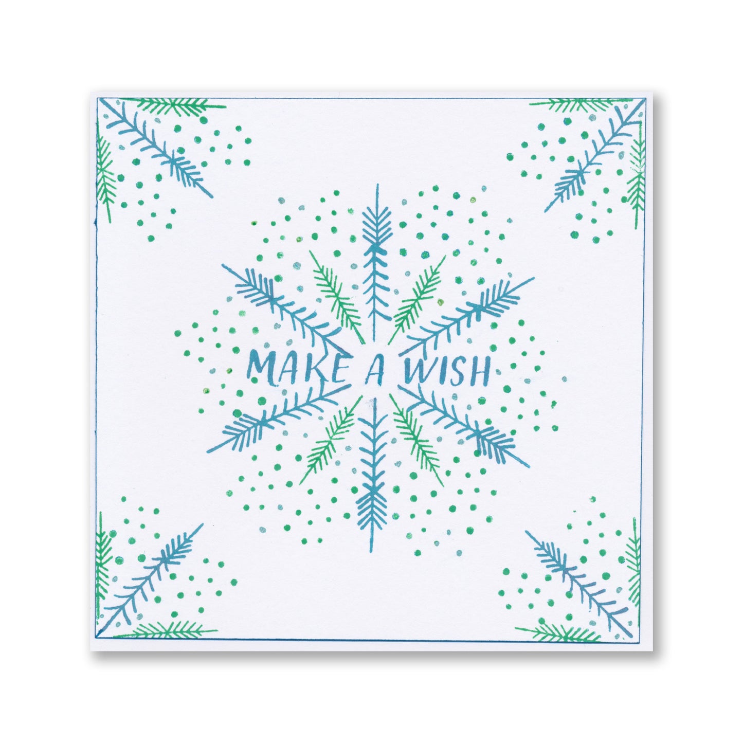 Folk Art Sentiments A6 Stamp Set