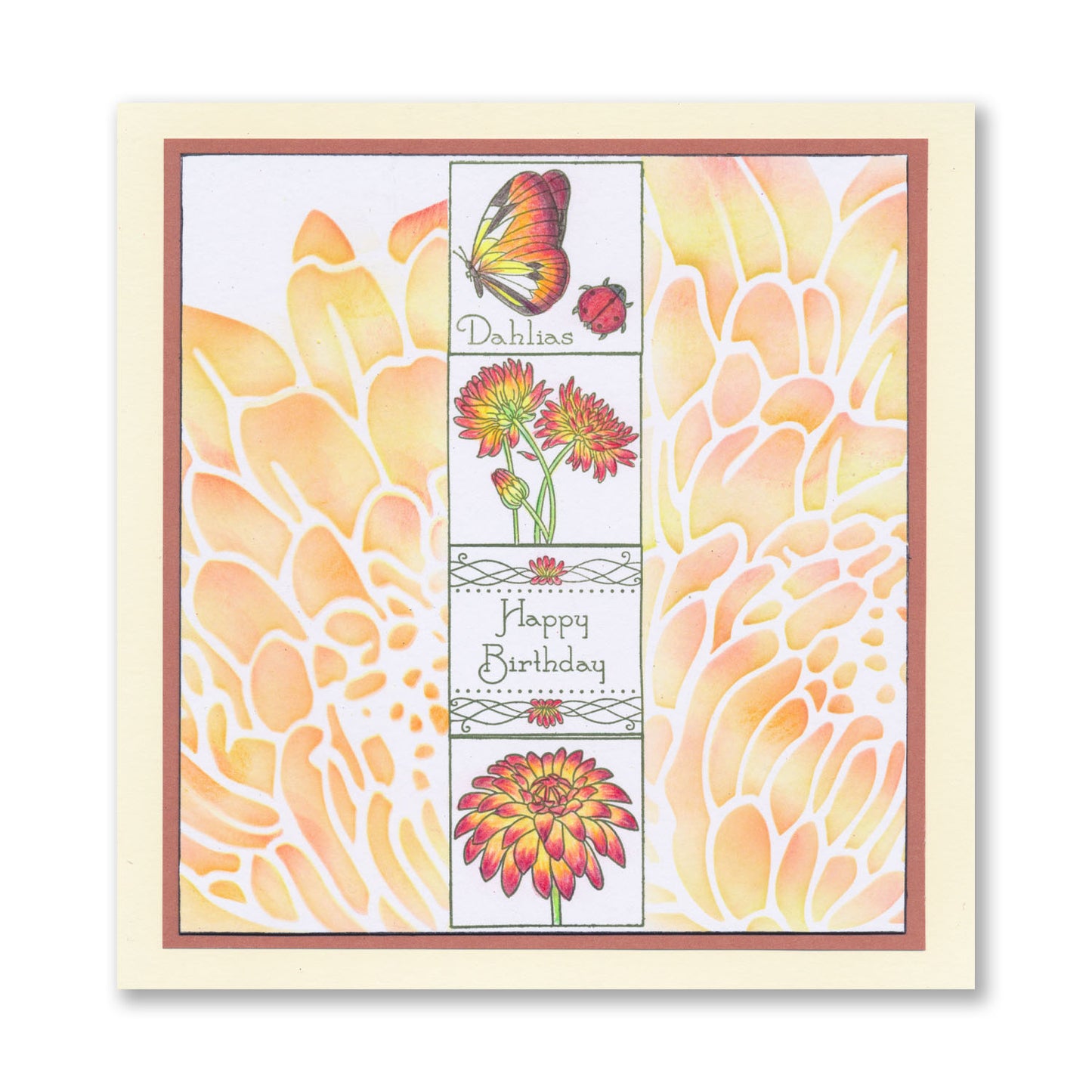 Jayne's Floral & Christmas Sampler A4 Stamp Set Duo