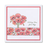 Linda's Poppies A6 Stamp & Mask Set