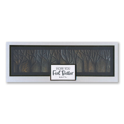 Woodland Panel Stencil