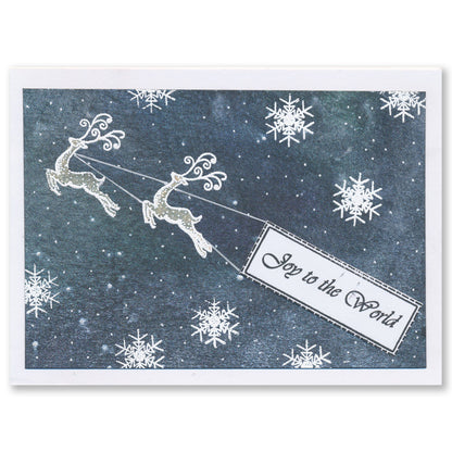 Linda's Christmas Compendium - Part 1 A6 Stamp Collection