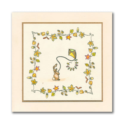 Linda's Bijou Children Through the Seasons - Autumn A5 Stamp Set