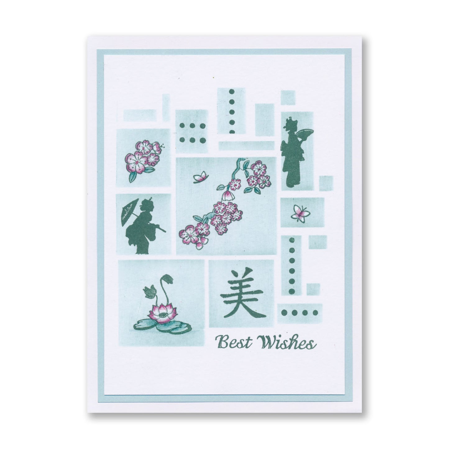 Barbara's SHAC Enso Enlightenment & Japanese Symbols A5 Square & A6 Stamp Collection