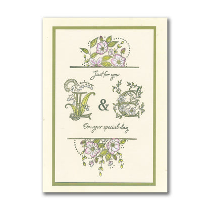 Jazz's Floral Panels & Petite Sentiments A5 Square & A7 Stamp Collection